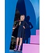 B.Nosy winter jurk meisjes - navy blauw - Dorotha - gebreid