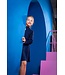 B.Nosy winter jurk meisjes - navy blauw - Dorotha - gebreid