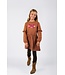 B.Nosy winter sweat jurk meisjes - bruin - Dynia