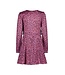 B.Nosy winter jurk meisjes - roze/paars - Dionne - print