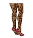 B.Nosy winter panty meisjes - bruin - Milla - luipaard