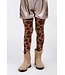B.Nosy winter panty meisjes - bruin - Milla - luipaard