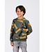 B.Nosy winter sweater jongens - groen - Scott - print