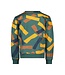 B.Nosy winter sweater jongens - groen - Scott - print