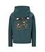 B.Nosy winter hoodie jongens - groen - Sep