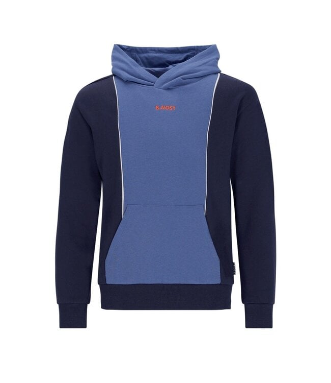 B.Nosy winter hoodie jongens - navy blauw - Sep