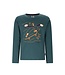B.Nosy winter t-shirt jongens - groen - Trevor - longsleeve