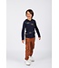 B.Nosy winter t-shirt jongens - navy blauw - Ted - capuchon/longsleeve