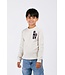 B.Nosy winter t-shirt jongens - beige - Thomas - wafelstructuur/longsleeve