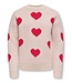 Kids ONLY winter sweater meisjes - grijs - KogNaja - regular fit, gebreid