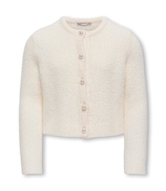Kids ONLY winter vest meisjes - wit - KogPiumo - regular fit