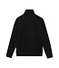 Rellix winter sweater jongens - zwart - rits, zak