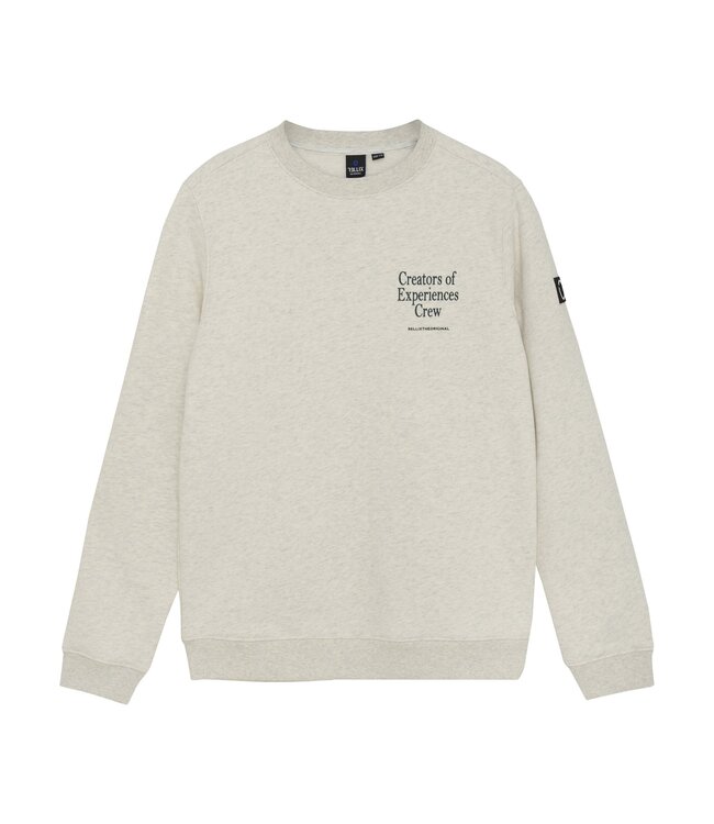 Rellix winter sweater jongens - grijs - backprint