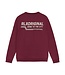 Rellix winter sweater jongens - rood - backprint