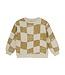 Daily7 winter sweater jongens - zand - oversized/AOP