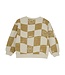 Daily7 winter sweater jongens - zand - oversized/AOP