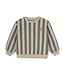 Daily7 winter sweater jongens - zand - oversized/strepen