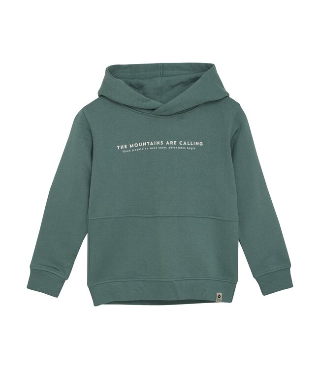 Daily7 winter hoodie jongens - blauw - backprint