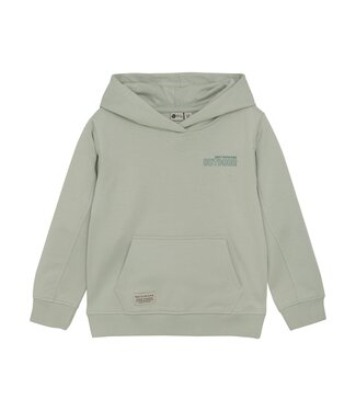 Daily7 winter hoodie jongens - groen - backprint