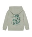 Daily7 winter hoodie jongens - groen - backprint