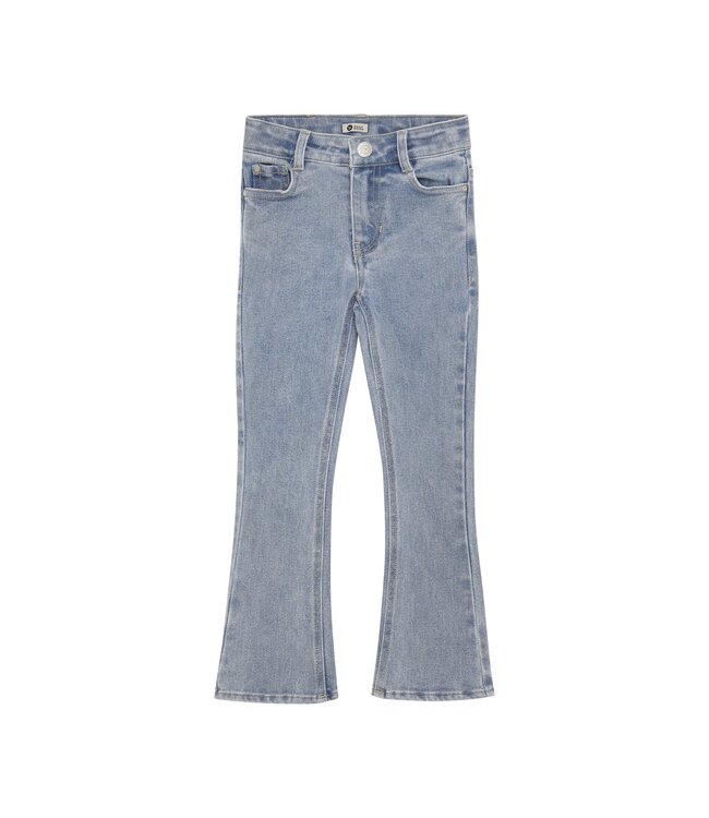 Daily7 winter flare jeansbroek meisjes - blauw - sterren