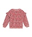 Daily7 winter sweater meisjes - roze - hart print