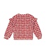 Daily7 winter sweater meisjes - roze - hart print