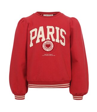 LOOXS Little winter sweater meisjes - rood