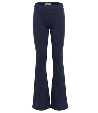 LOOXS Little winter flare broek meisjes - donker blauw