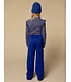 LOOXS Little winter broek meisjes - blauw - lurex