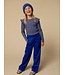 LOOXS Little winter broek meisjes - blauw - lurex