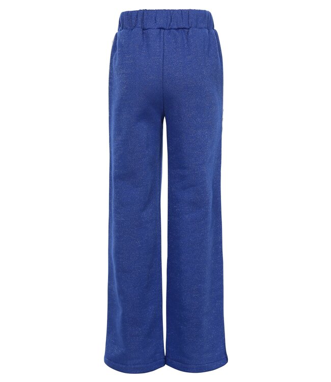 LOOXS Little winter broek meisjes - blauw - lurex