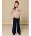 LOOXS Little winter denim wide leg broek meisjes - blauw - hart