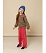 LOOXS Little winter sweat broek meisjes - rood