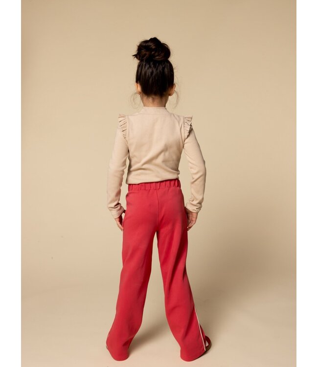 LOOXS Little winter sweat broek meisjes - rood