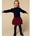 LOOXS Little winter crinckle rok meisjes - rood - bloem