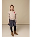 LOOXS Little winter velvet rok meisjes - donker blauw