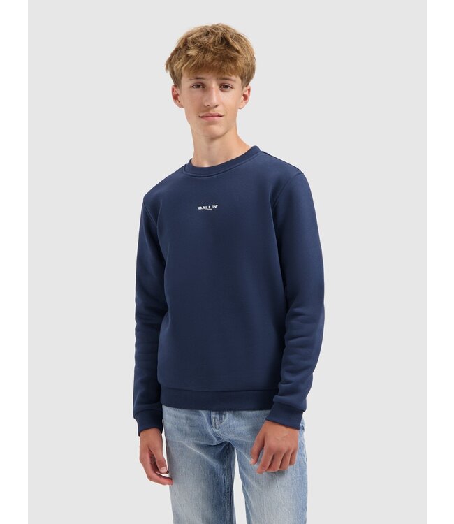 Ballin winter sweater jongens - navy blauw - urban jungle