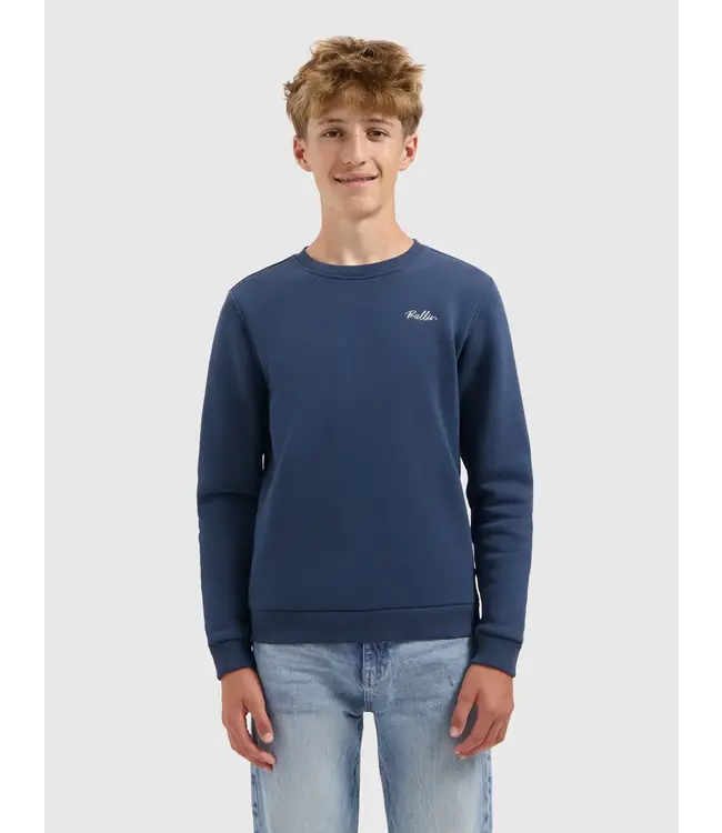 Ballin winter sweater jongens - navy blauw - echoes of the urban wild