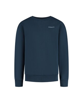 Ballin winter sweater jongens - navy blauw - zigzag logo