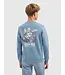 Ballin winter sweater jongens - blauw/grijs - urban wild explosion