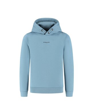 Ballin winter hoodie jongens - blauw/grijs - logo