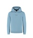 Ballin winter hoodie jongens - blauw/grijs - logo