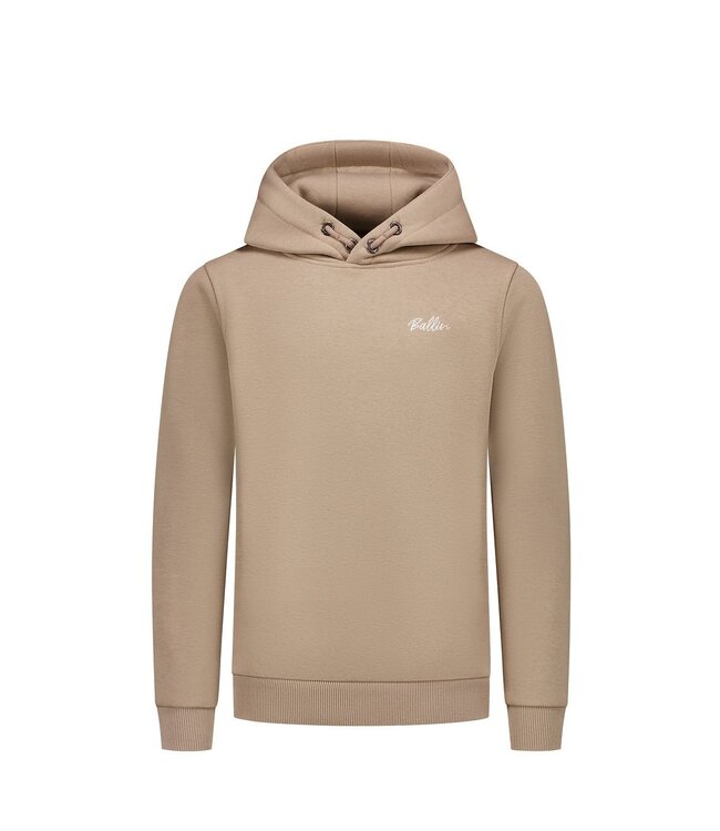 Ballin winter hoodie jongens - taupe - echoes of the urban wild