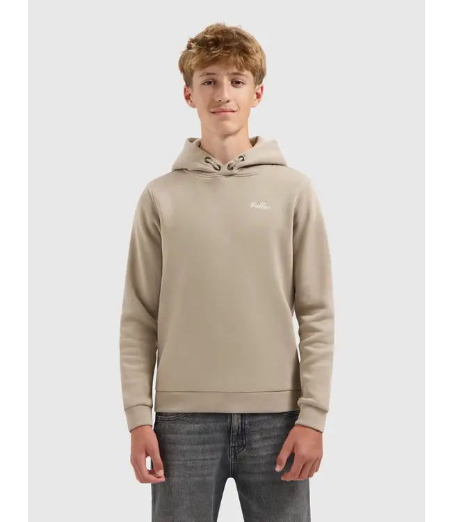 Ballin winter hoodie jongens - taupe - echoes of the urban wild