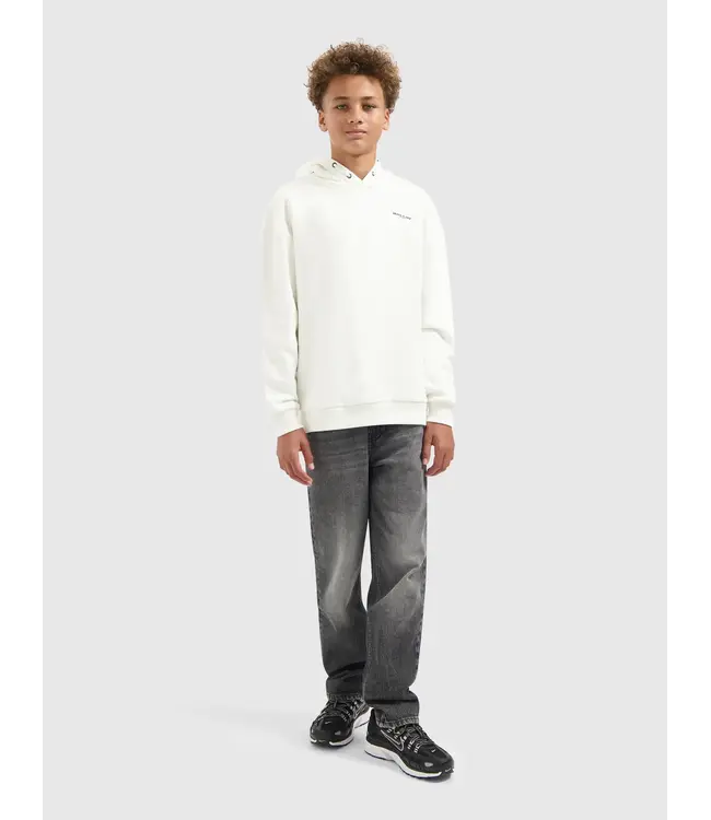 Ballin winter hoodie jongens - off wit - peace of paradise