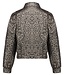 Geisha winter jas meisjes - goud/zwart - metallic, luipaard