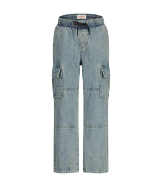 Vingino winter jeans broek jongens - blauw - Gino cargo