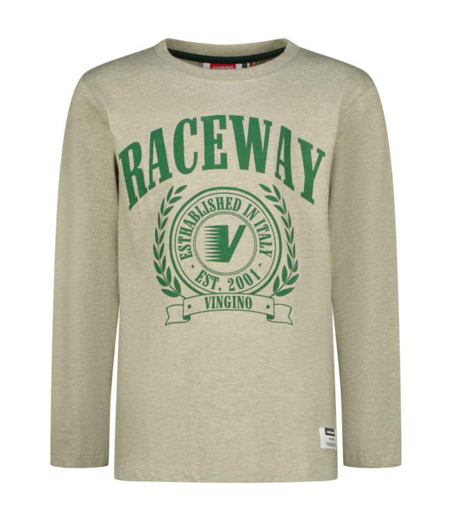 Vingino winter t-shirt jongens - groen - Jelee