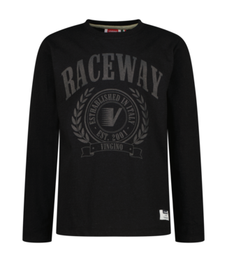Vingino winter t-shirt jongens - zwart - Jelee
